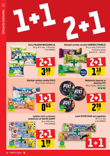 IKI akcijų leidinys "IKI Kaininis leidinys Nr. 29" nuo liepos 14 d.