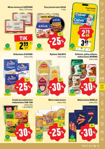 IKI akcijų leidinys "IKI Kaininis leidinys Nr. 29" nuo liepos 14 d.