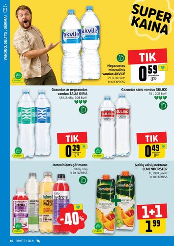 IKI akcijų leidinys "IKI Kaininis leidinys Nr. 29" nuo liepos 14 d.