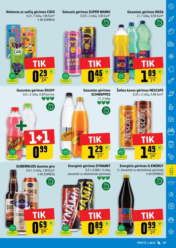 IKI akcijų leidinys "IKI Kaininis leidinys Nr. 29" nuo liepos 14 d.