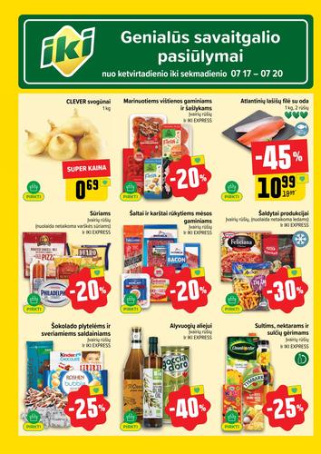 IKI akcijų leidinys "IKI Kaininis leidinys Nr. 29" nuo liepos 14 d.