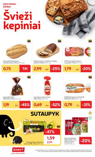 RIMI akcijų leidinys Nr. 35 nuo rugpjūčio 25 d.