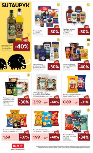 RIMI akcijų leidinys Nr. 35 nuo rugpjūčio 25 d.