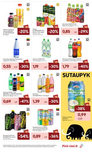 RIMI akcijų leidinys Nr. 35 nuo rugpjūčio 25 d.