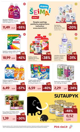 RIMI akcijų leidinys Nr. 35 nuo rugpjūčio 25 d.