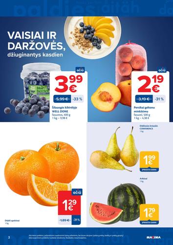 MAXIMA akcijų leidinys "AČIŪ savaitinis  Nr. 21" nuo gegužės 19 d.