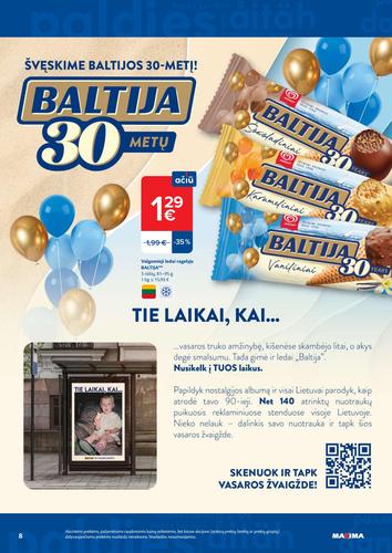 MAXIMA akcijų leidinys "AČIŪ savaitinis  Nr. 21" nuo gegužės 19 d.