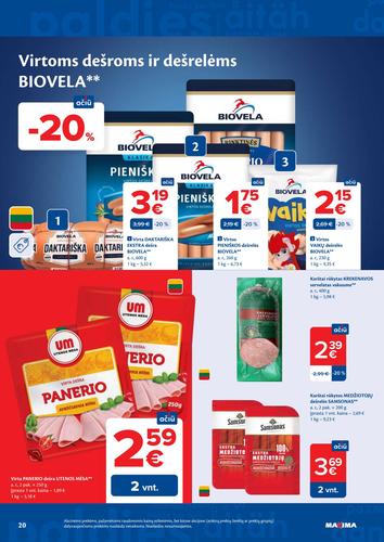MAXIMA akcijų leidinys "AČIŪ savaitinis  Nr. 21" nuo gegužės 19 d.