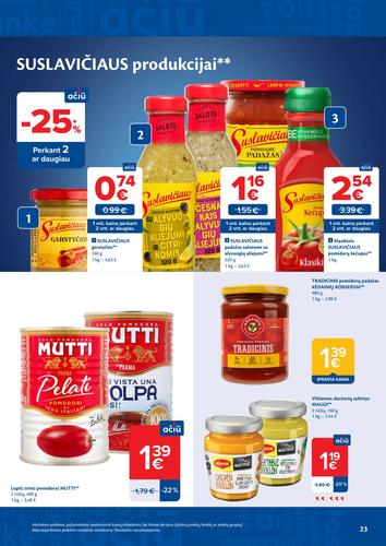 MAXIMA akcijų leidinys "AČIŪ savaitinis  Nr. 21" nuo gegužės 19 d.