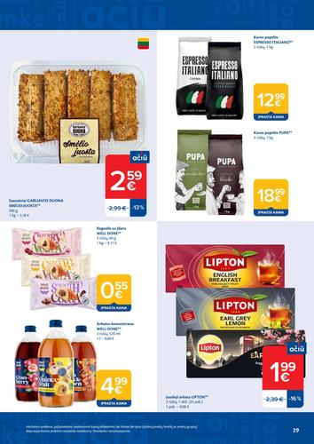 MAXIMA akcijų leidinys "AČIŪ savaitinis  Nr. 21" nuo gegužės 19 d.