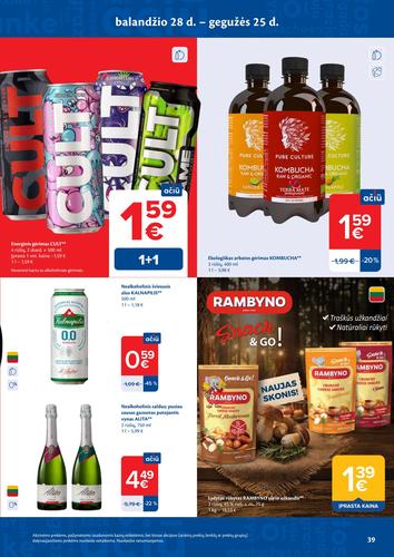 MAXIMA akcijų leidinys "AČIŪ savaitinis  Nr. 21" nuo gegužės 19 d.