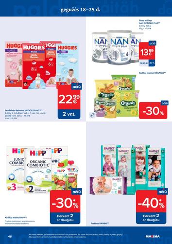 MAXIMA akcijų leidinys "AČIŪ savaitinis  Nr. 21" nuo gegužės 19 d.