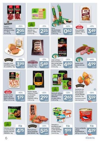 NORFA akcijų leidinys Nr. 21 nuo spalio 15 d.