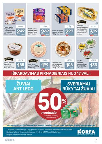 NORFA akcijų leidinys Nr. 21 nuo spalio 15 d.