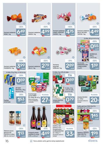 NORFA akcijų leidinys Nr. 21 nuo spalio 15 d.