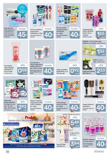 NORFA akcijų leidinys Nr. 21 nuo spalio 15 d.