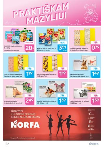 NORFA akcijų leidinys Nr. 21 nuo spalio 15 d.