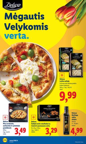LIDL maisto akcijų leidinys nuo vasario 9 d.