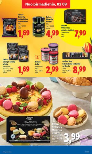 LIDL maisto akcijų leidinys nuo vasario 9 d.