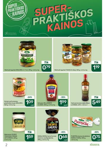 NORFA akcijų leidinys Nr. 18 nuo rugsėjo 3 d.
