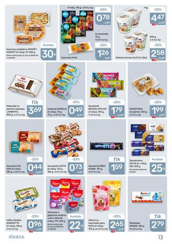NORFA akcijų leidinys Nr. 18 nuo rugsėjo 3 d.