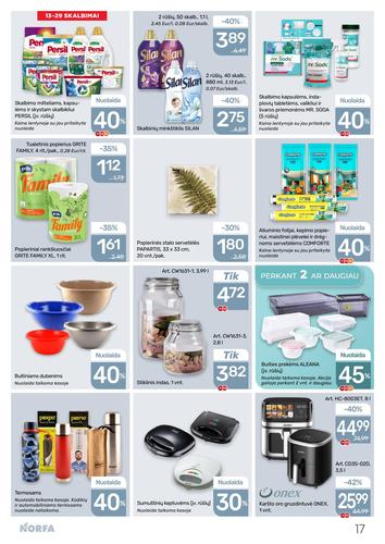 NORFA akcijų leidinys Nr. 18 nuo rugsėjo 3 d.