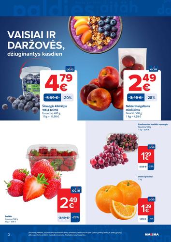 MAXIMA akcijų leidinys Nr. 19 nuo gegužės 5 d.