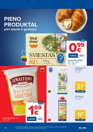 MAXIMA akcijų leidinys Nr. 19 nuo gegužės 5 d.