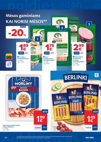 MAXIMA akcijų leidinys Nr. 19 nuo gegužės 5 d.