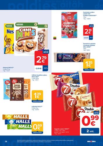 MAXIMA akcijų leidinys Nr. 19 nuo gegužės 5 d.