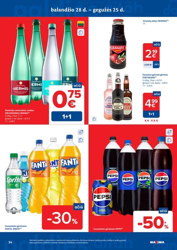 MAXIMA akcijų leidinys Nr. 19 nuo gegužės 5 d.