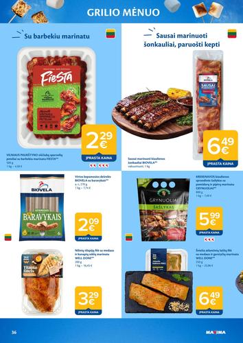 MAXIMA akcijų leidinys Nr. 19 nuo gegužės 5 d.