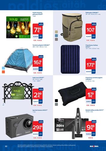 MAXIMA akcijų leidinys Nr. 19 nuo gegužės 5 d.