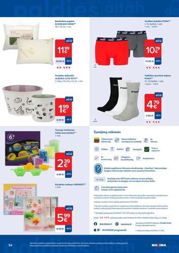 MAXIMA akcijų leidinys Nr. 19 nuo gegužės 5 d.