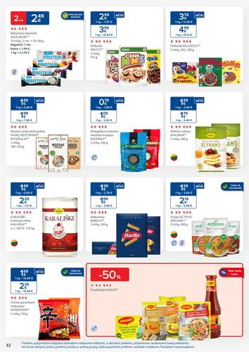 MAXIMA akcijų leidinys Nr. 48 nuo lapkričio 25 d.