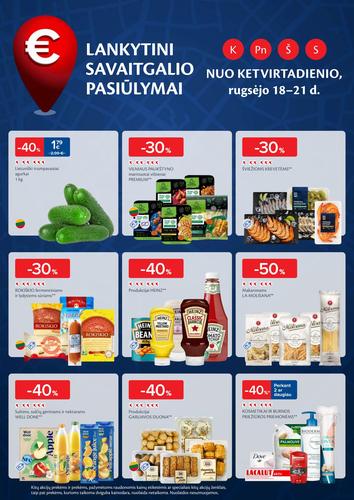 MAXIMA akcijų leidinys Nr. 38 nuo rugsėjo 16 d.