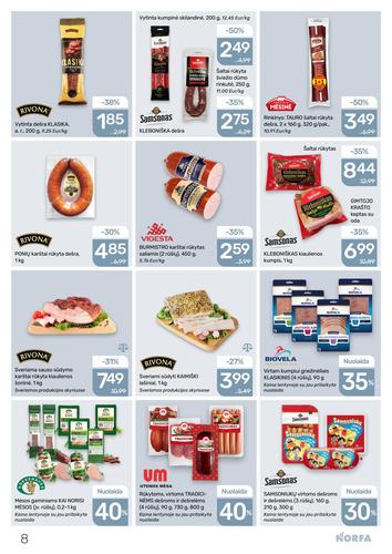 NORFA akcijų leidinys Nr. 8 nuo balandžio 16 d.
