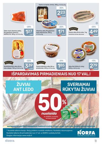 NORFA akcijų leidinys Nr. 8 nuo balandžio 16 d.