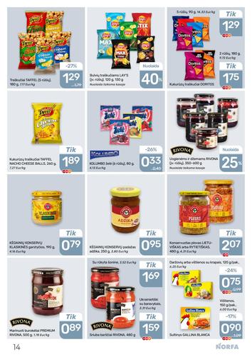 NORFA akcijų leidinys Nr. 8 nuo balandžio 16 d.