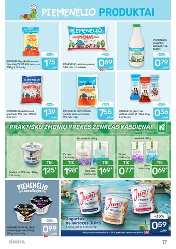 NORFA akcijų leidinys Nr. 8 nuo balandžio 16 d.