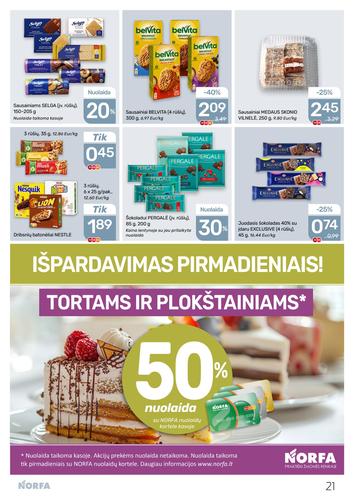 NORFA akcijų leidinys Nr. 8 nuo balandžio 16 d.