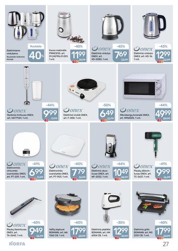 NORFA akcijų leidinys Nr. 8 nuo balandžio 16 d.