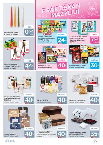 NORFA akcijų leidinys Nr. 8 nuo balandžio 16 d.