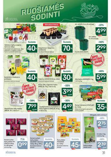 NORFA akcijų leidinys Nr. 8 nuo balandžio 16 d.