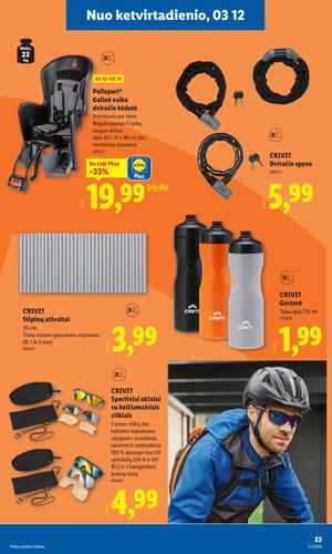 LIDL ne maisto prekių leidinys nuo kovo 9 d.