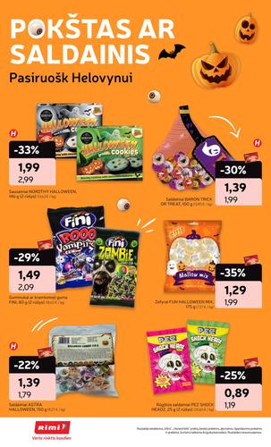 RIMI akcijų leidinys Nr. 42 nuo spalio 13 d.
