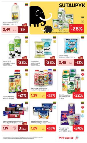 RIMI akcijų leidinys Nr. 42 nuo spalio 13 d.