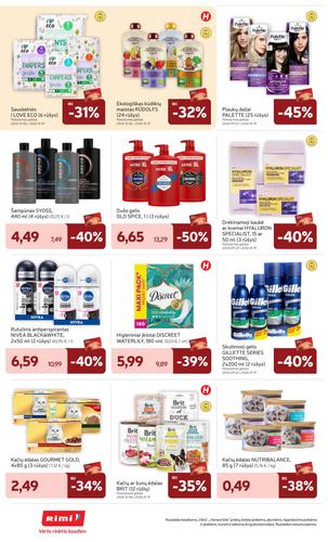 RIMI akcijų leidinys Nr. 42 nuo spalio 13 d.