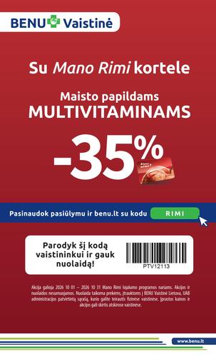 RIMI akcijų leidinys Nr. 42 nuo spalio 13 d.