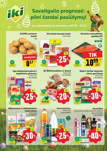 IKI akcijų leidinys Nr. 12 nuo kovo 16 d.